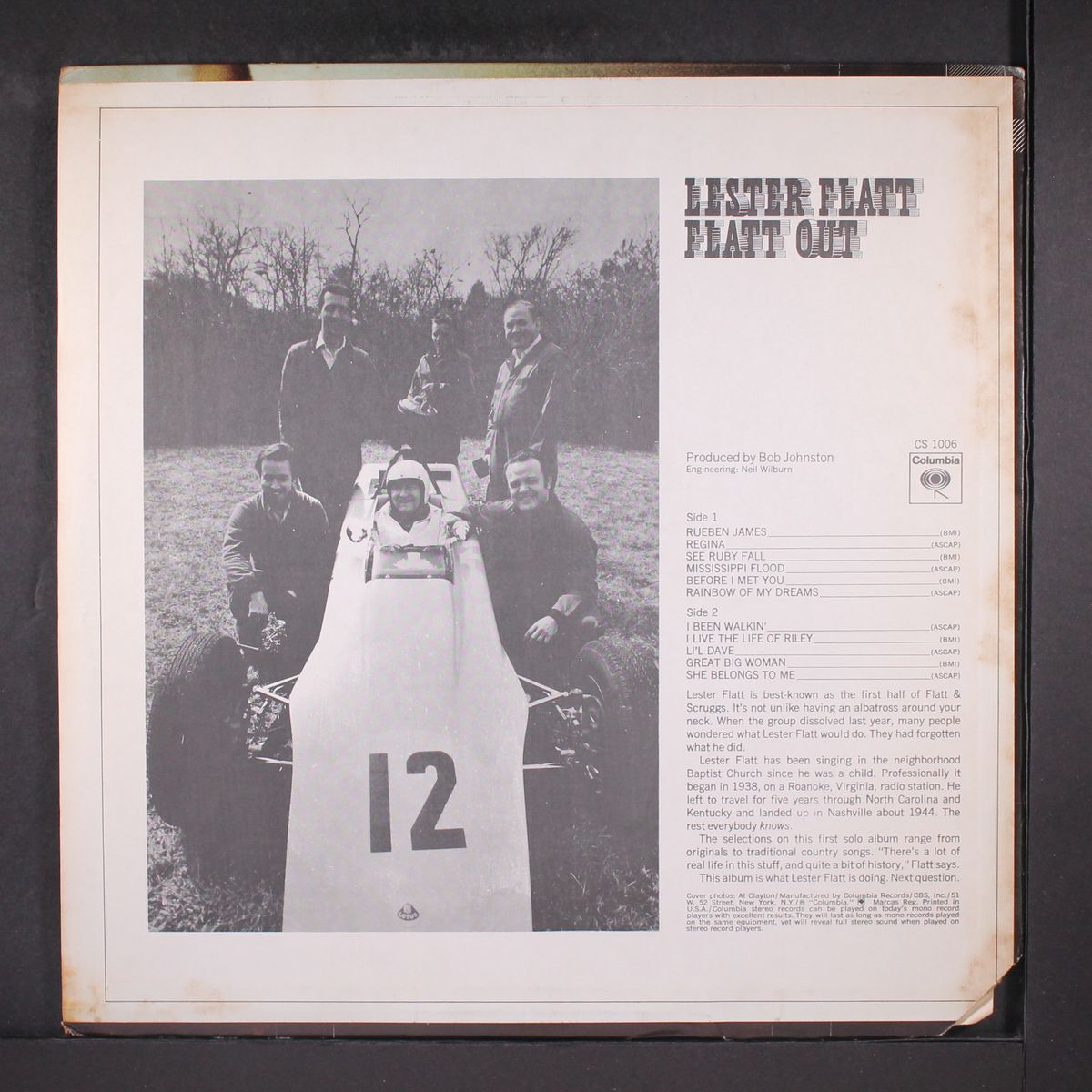 flatt out by LESTER FLATT