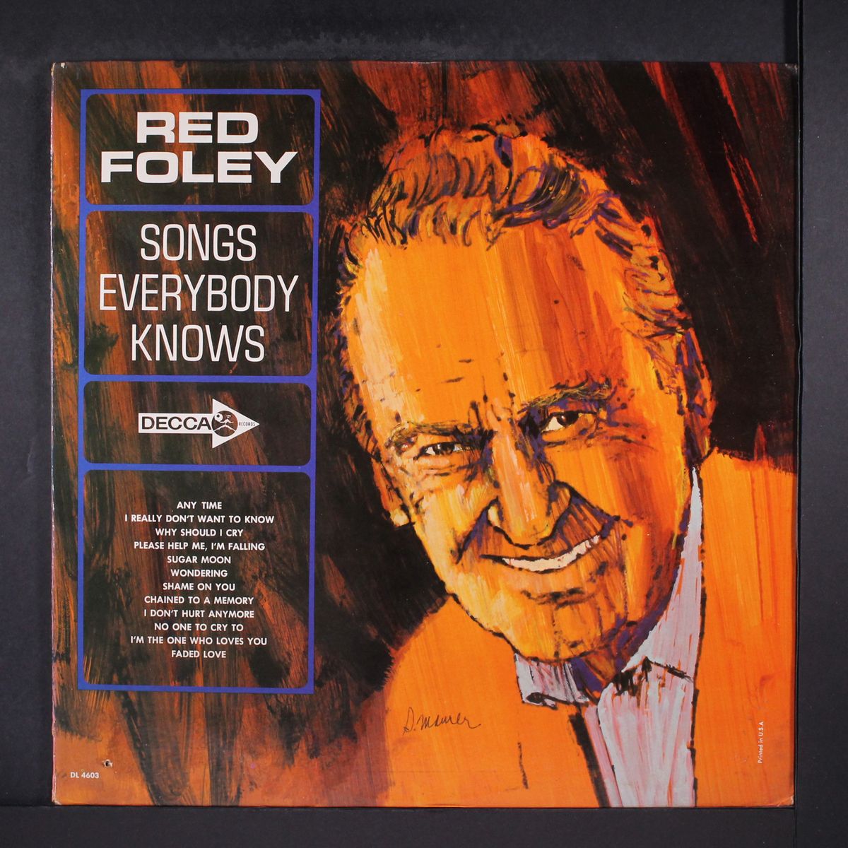 songs everybody knows by RED FOLEY