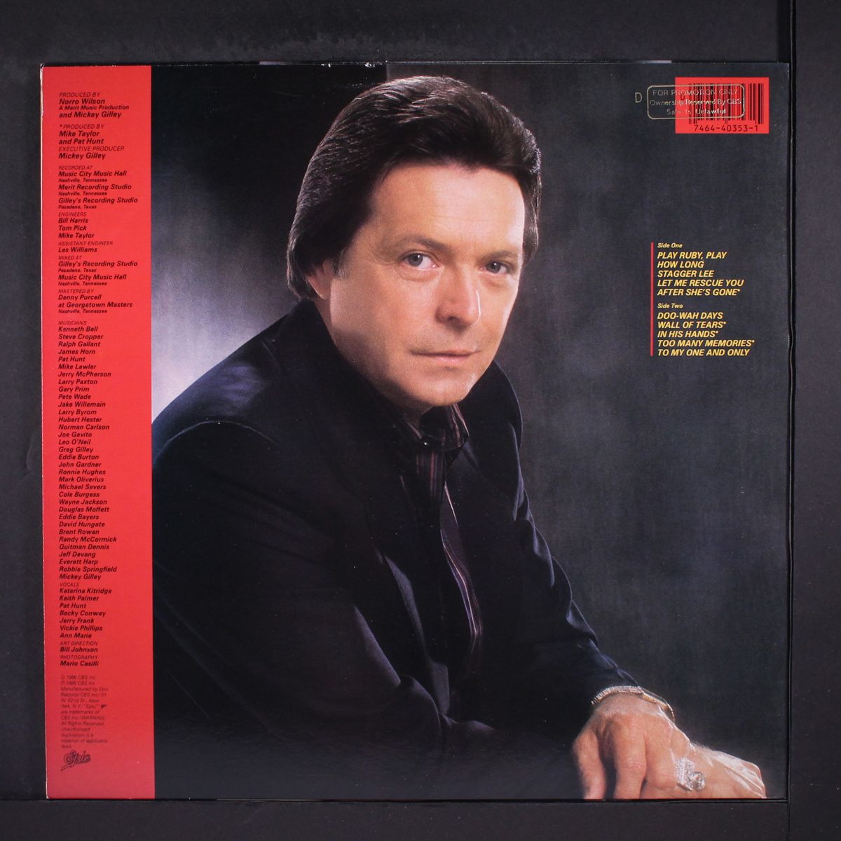 one and only by MICKEY GILLEY