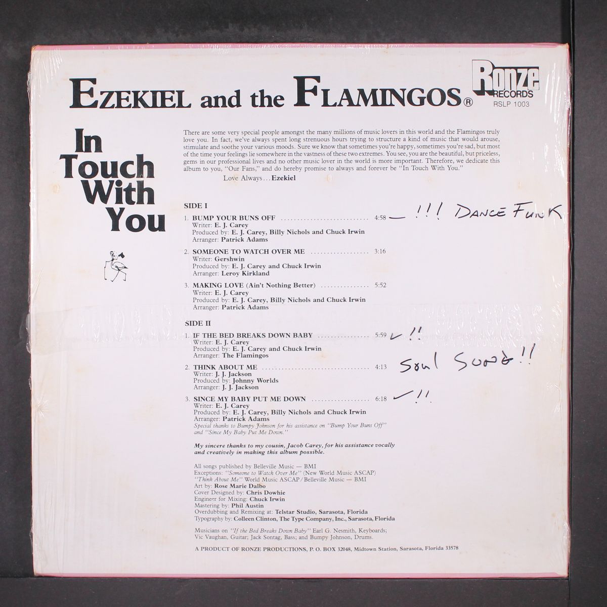 in touch with you by FLAMINGOS