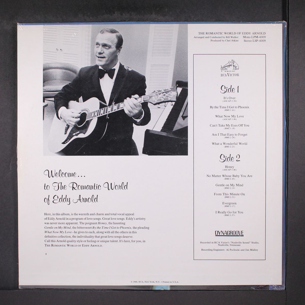 the romantic world of by EDDY ARNOLD