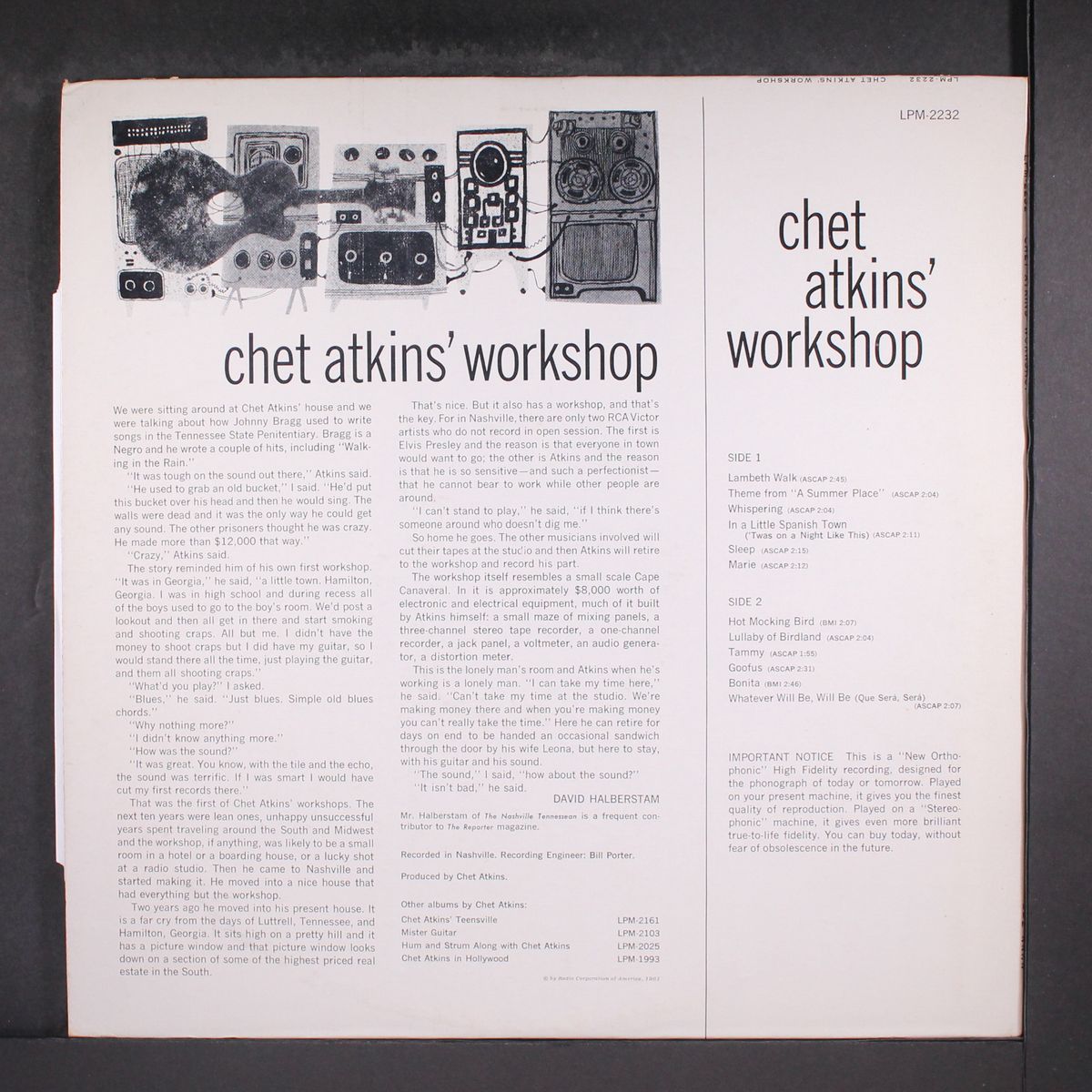 chet atkins' workshop by CHET ATKINS