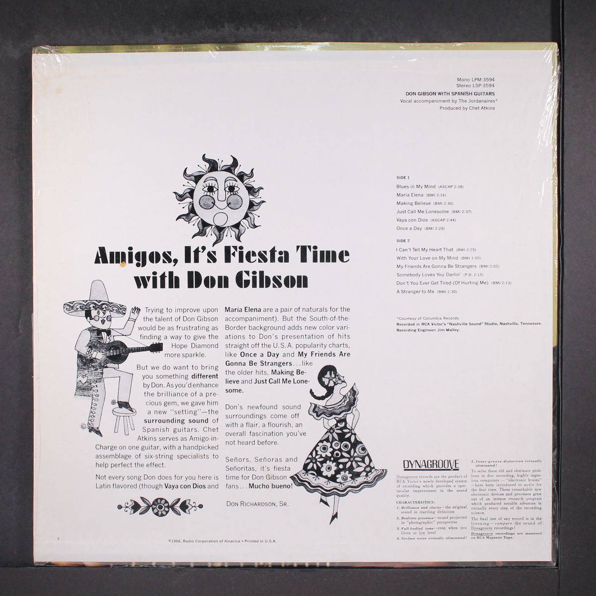 with spanish guitars by DON GIBSON