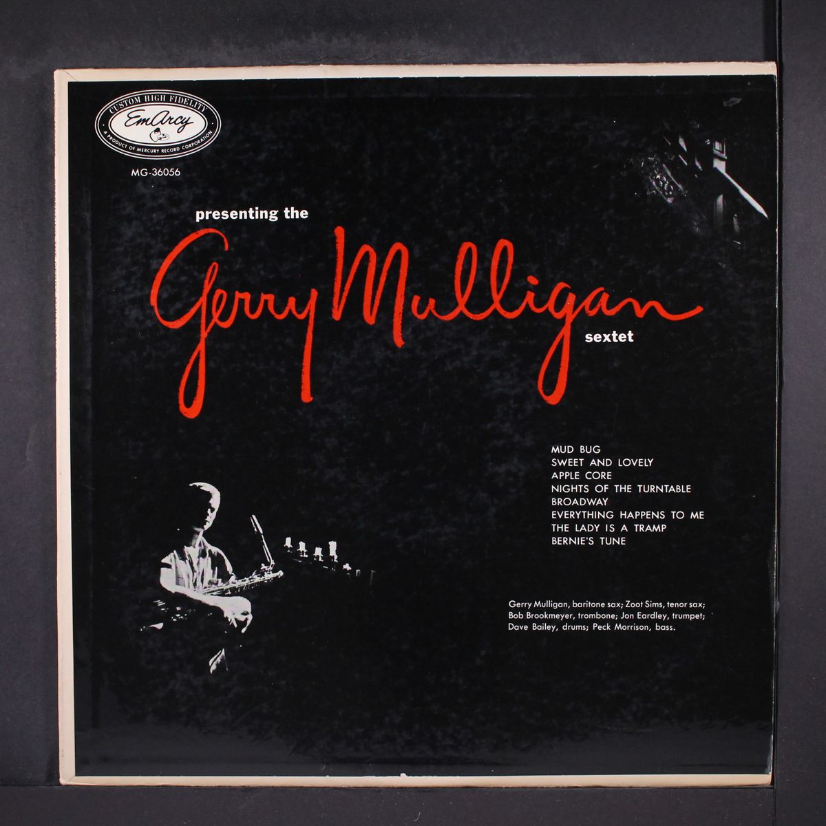 presenting by GERRY MULLIGAN