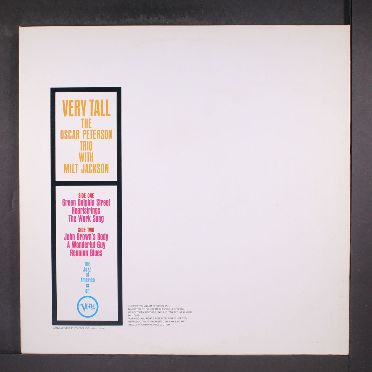 very tall by OSCAR PETERSON & MILT JACKSON