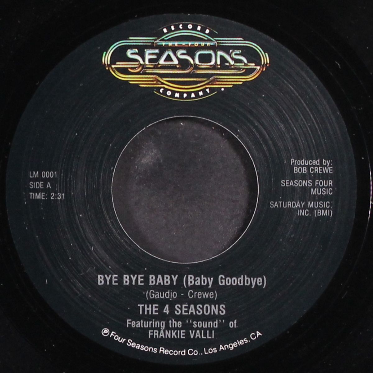 bye bye baby (baby goodbye / big man in town) by FOUR SEASONS