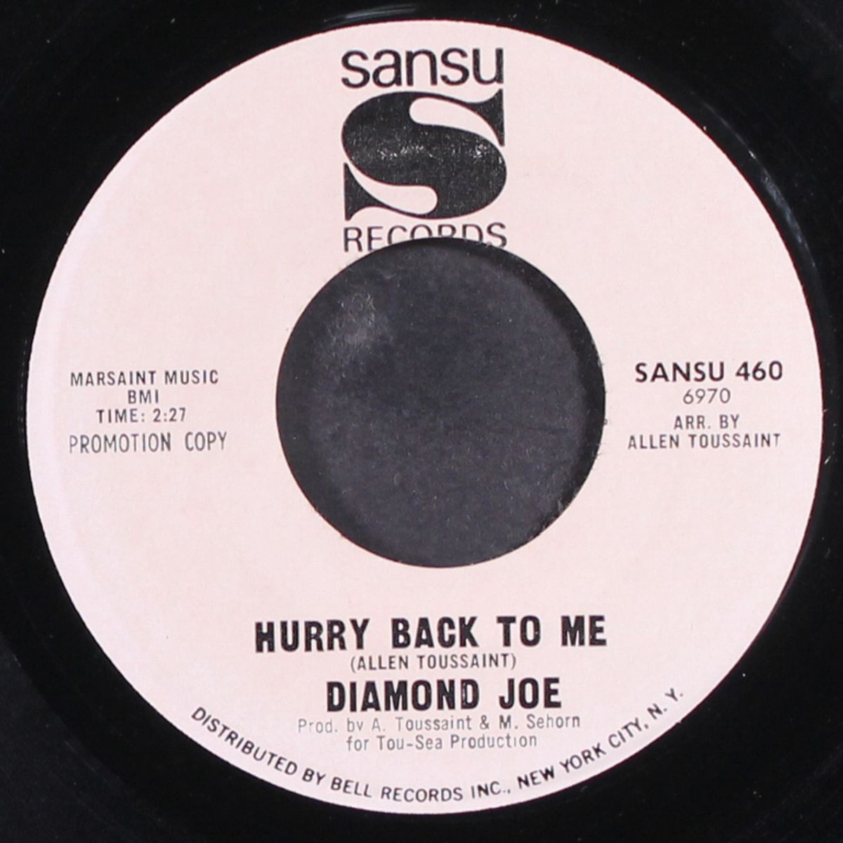 hurry back to me / don't set me back by DIAMOND JOE