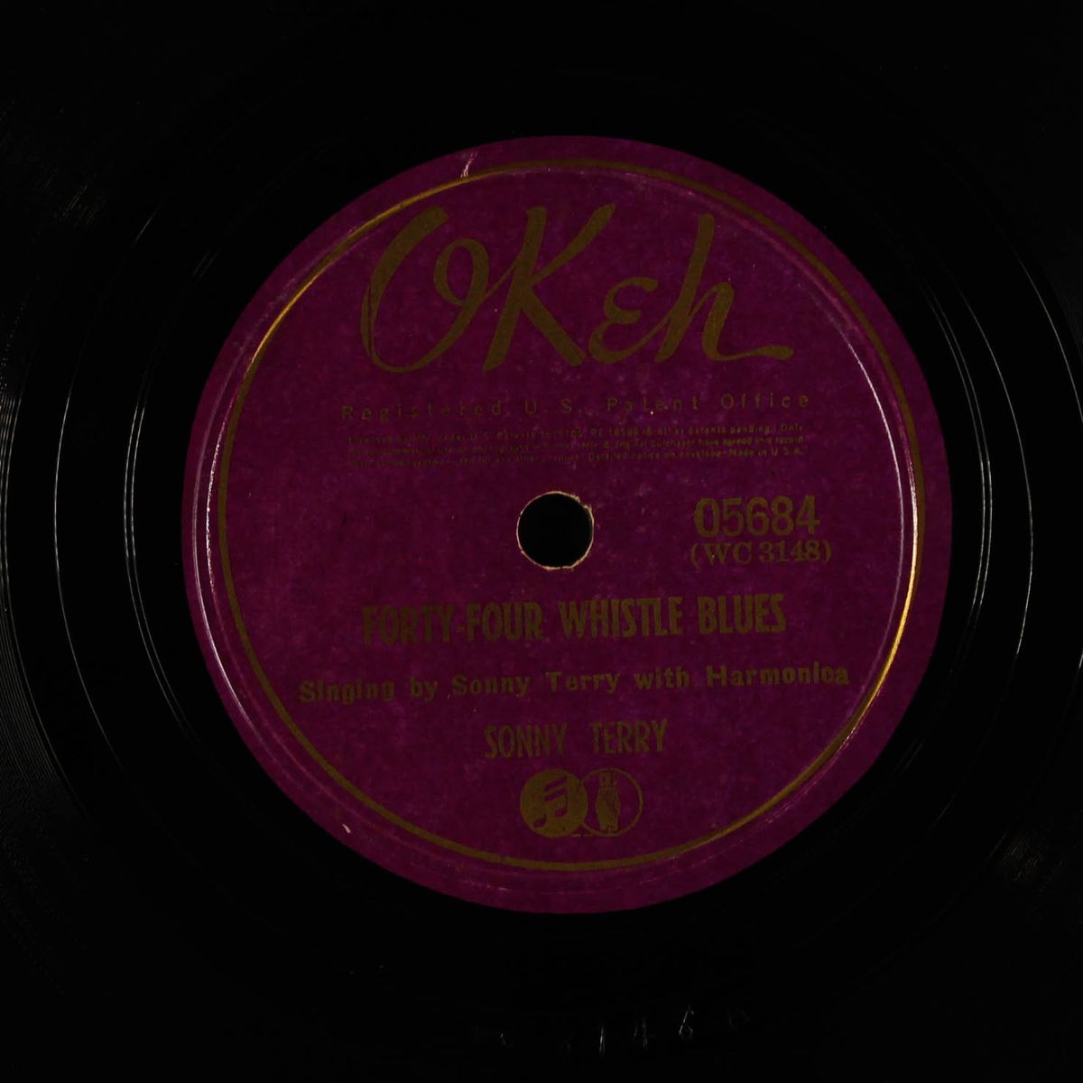 blowing the blues / forty-four whistle blues by SONNY TERRY