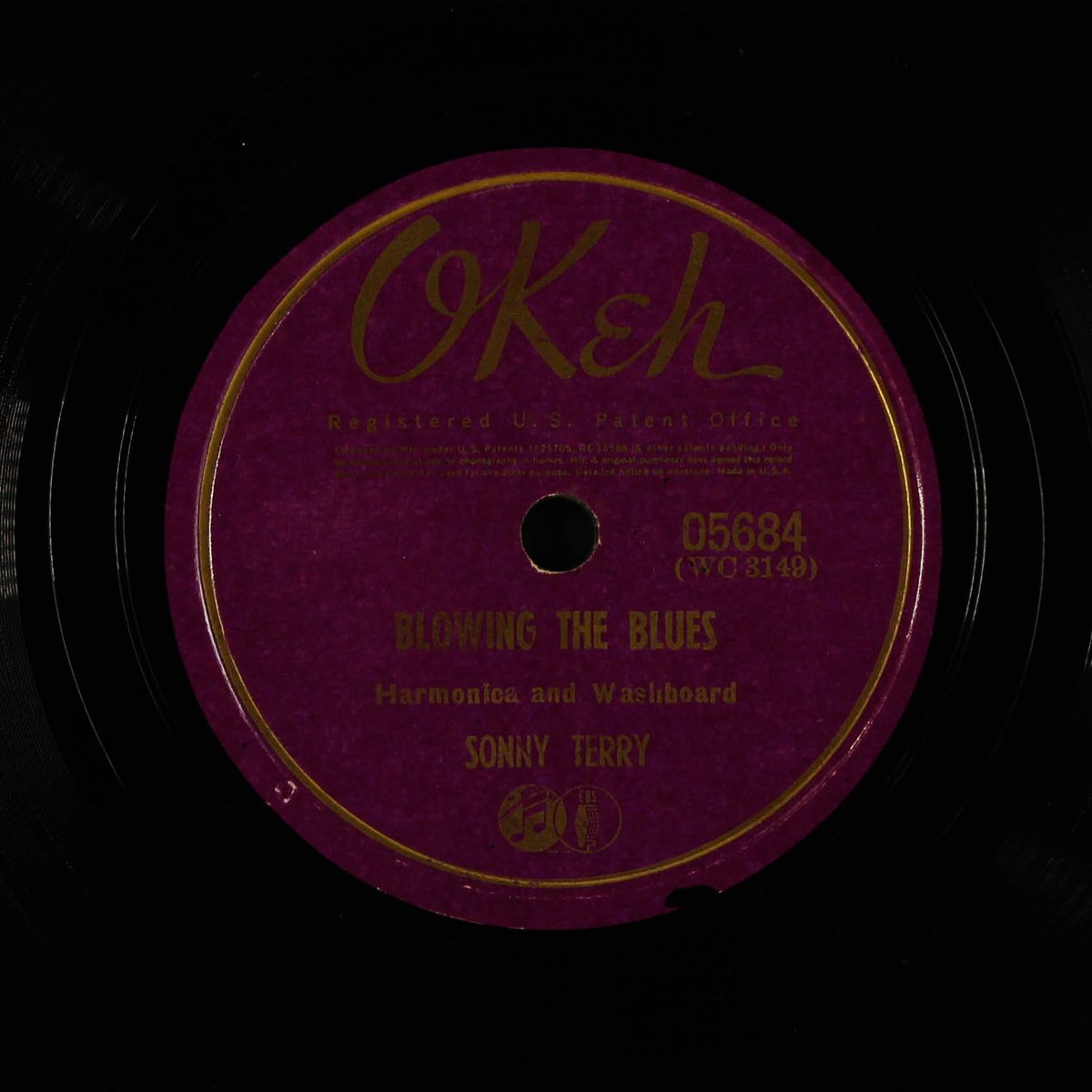 blowing the blues / forty-four whistle blues by SONNY TERRY