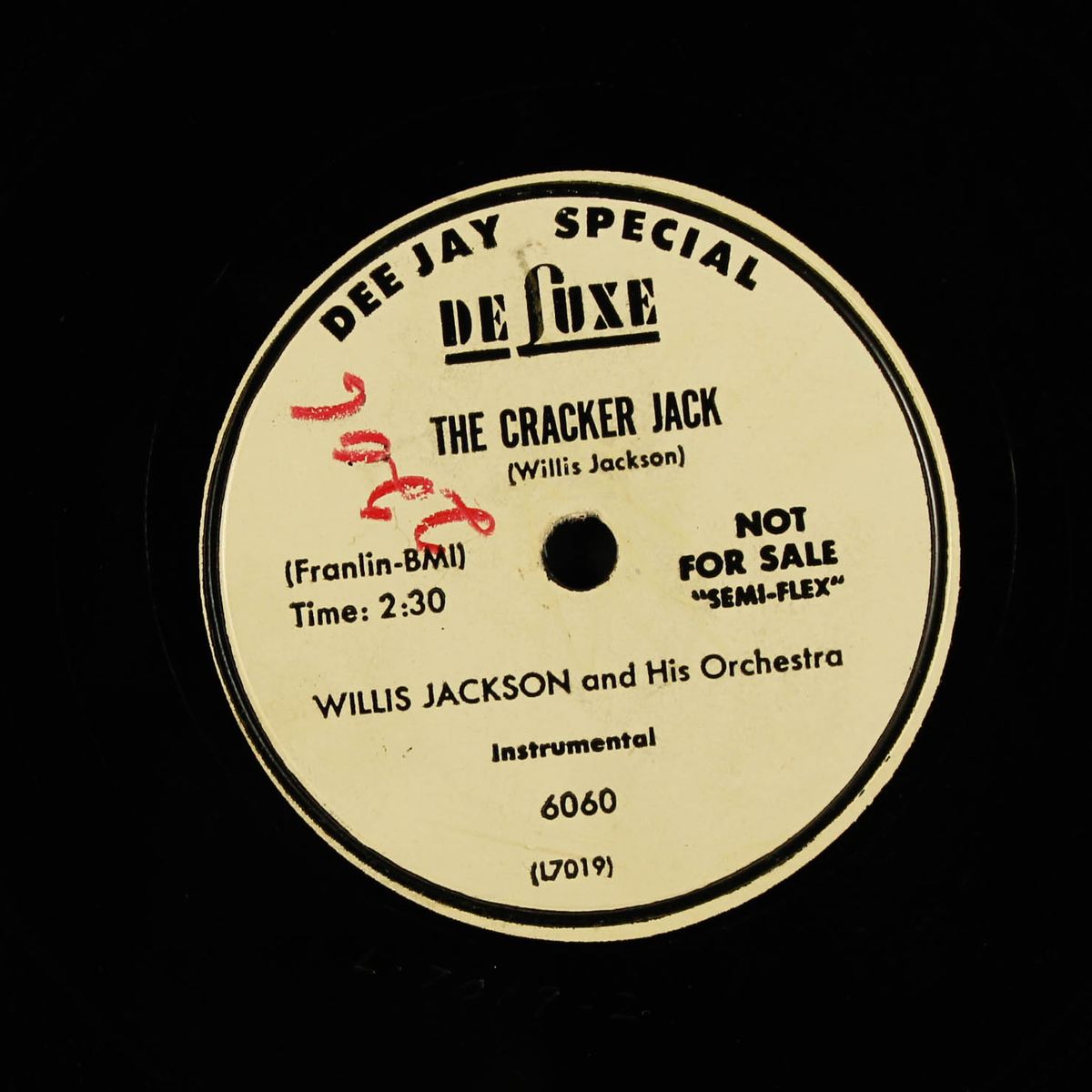 the cracker jack / try a little tenderness by WILLIS JACKSON