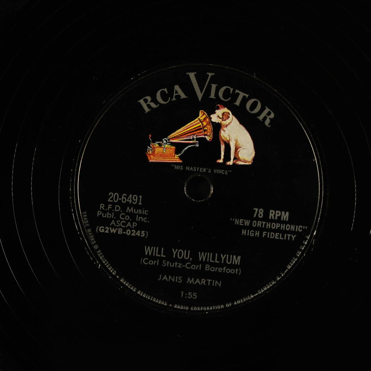 drugstore rock and roll / will you, willyum by JANIS MARTIN