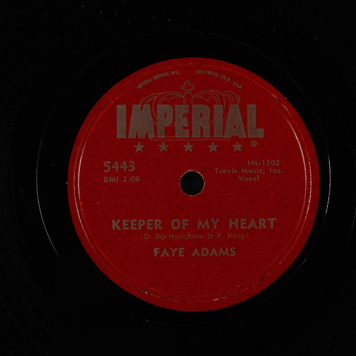 keeper of my heart / so much by FAYE ADAMS