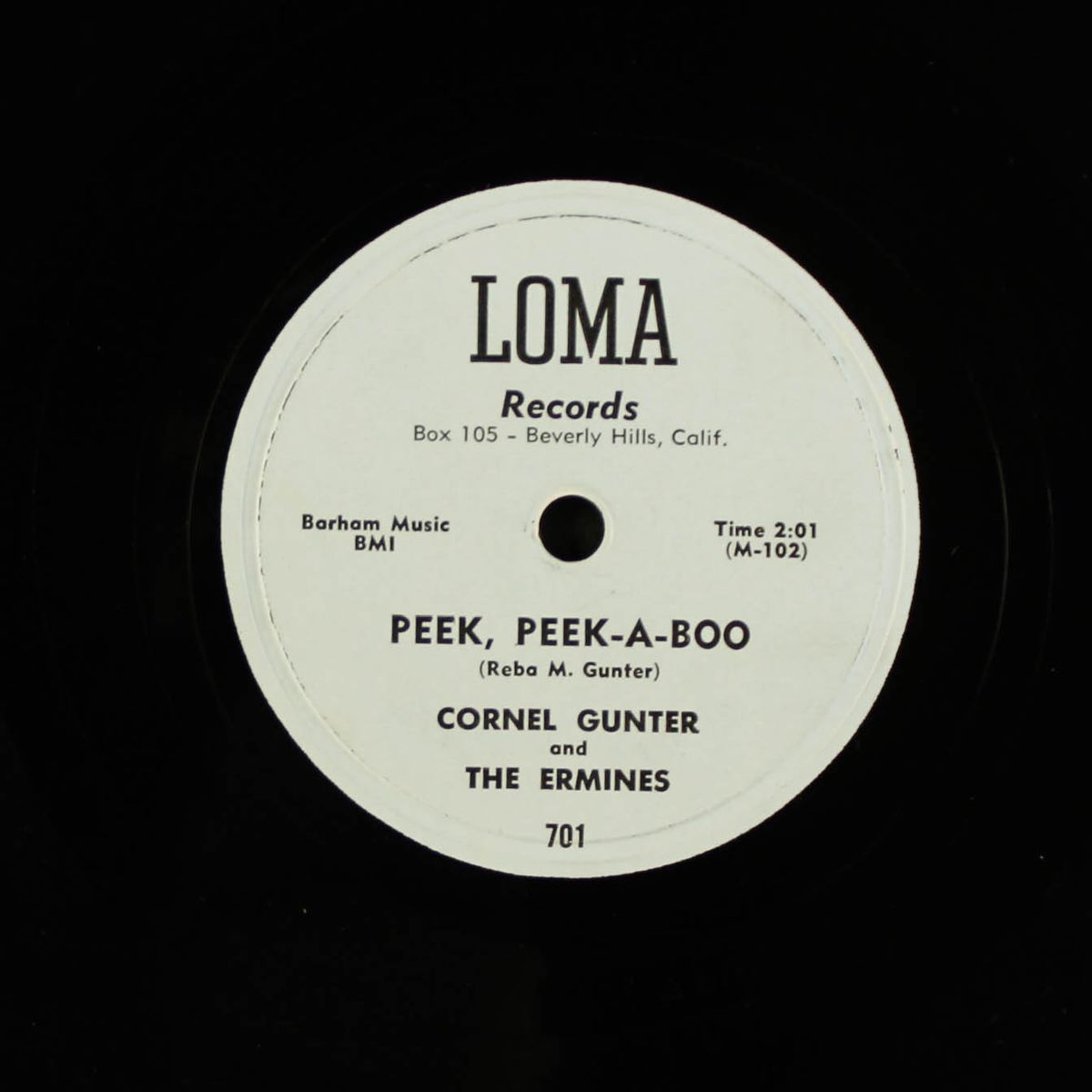 peek, peek-a-boo / true love by CORNEL GUNTER & ERMINES