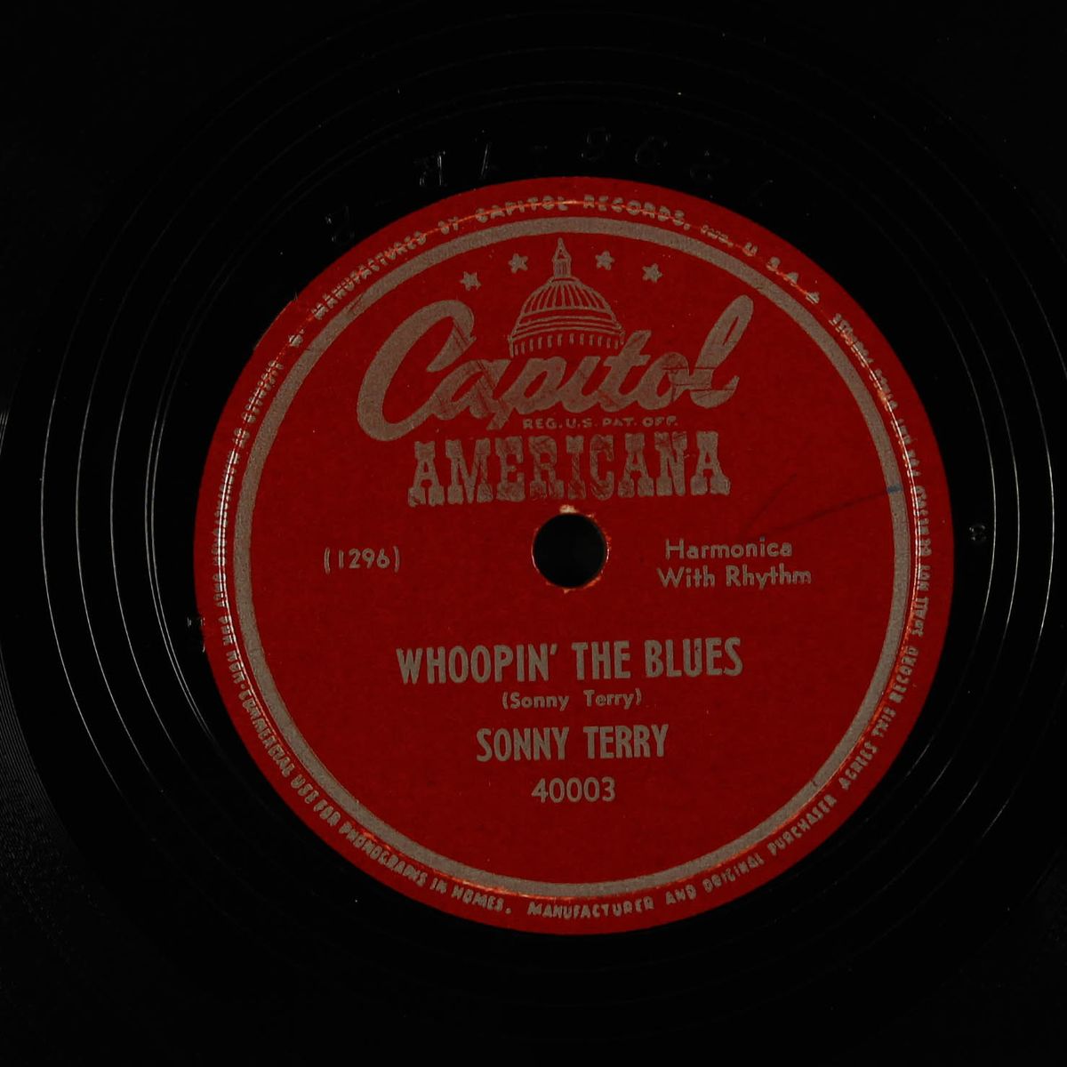 all alone blues / whoopin' the blues by SONNY TERRY