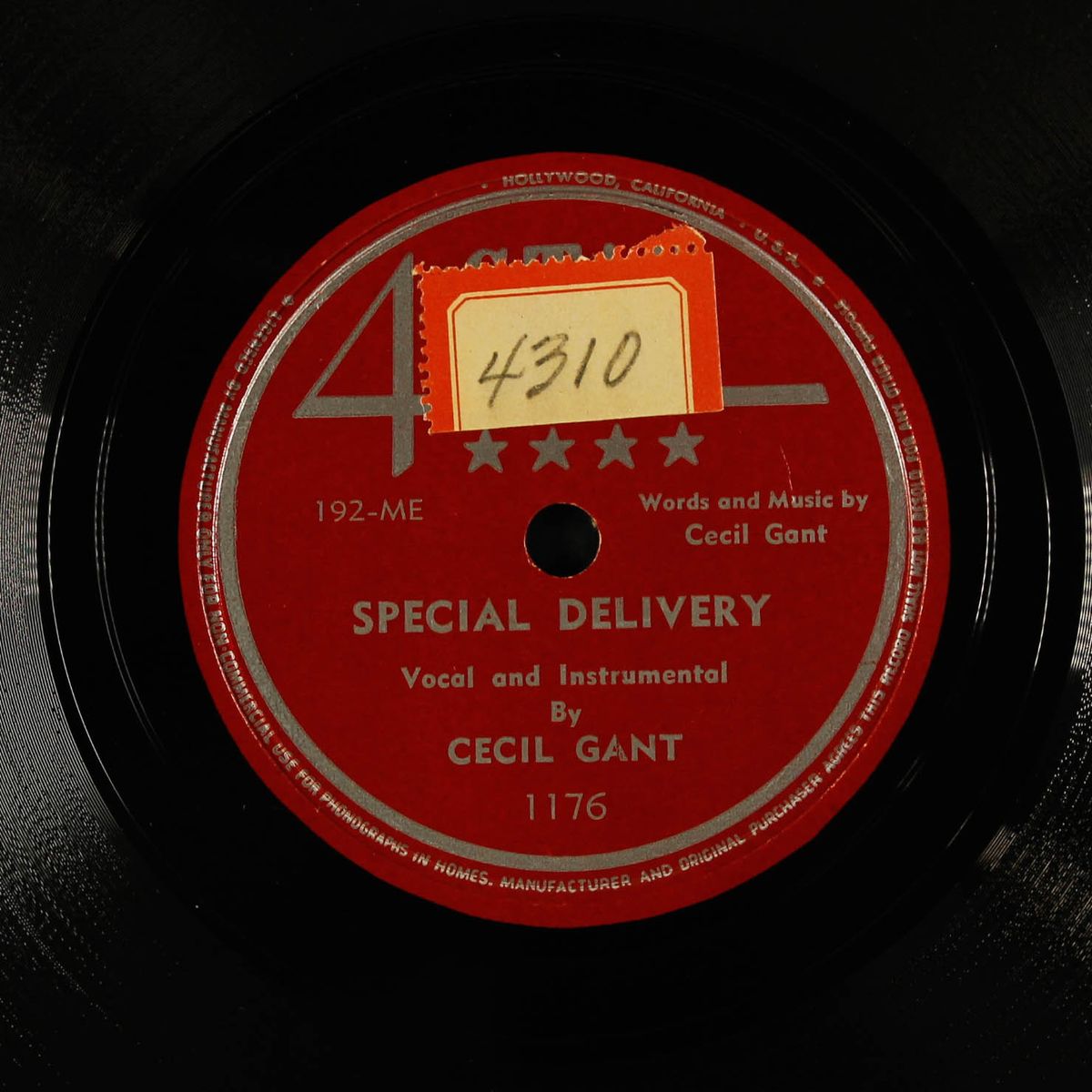 jump jack jump / special delivery by CECIL GANT