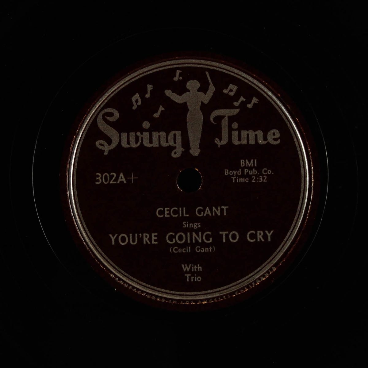 you're going to cry / baby i'm losing you by CECIL GANT