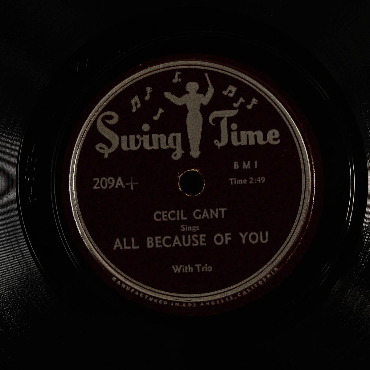 all because of you / deal yourself another hand by CECIL GANT
