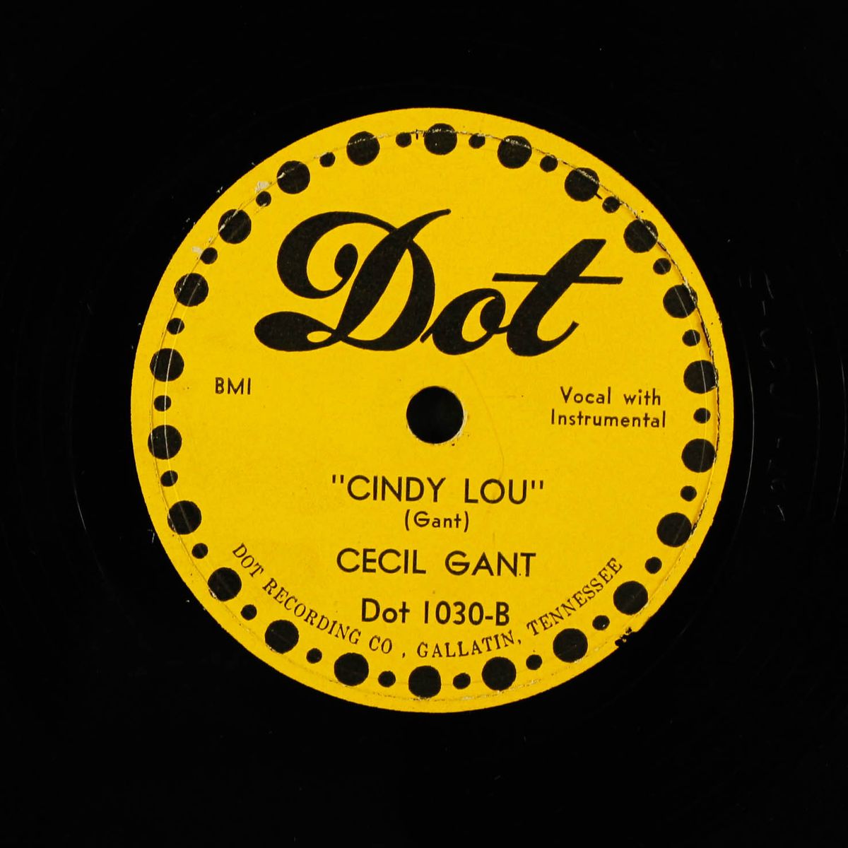 waiting for my train / cindy lou by CECIL GANT