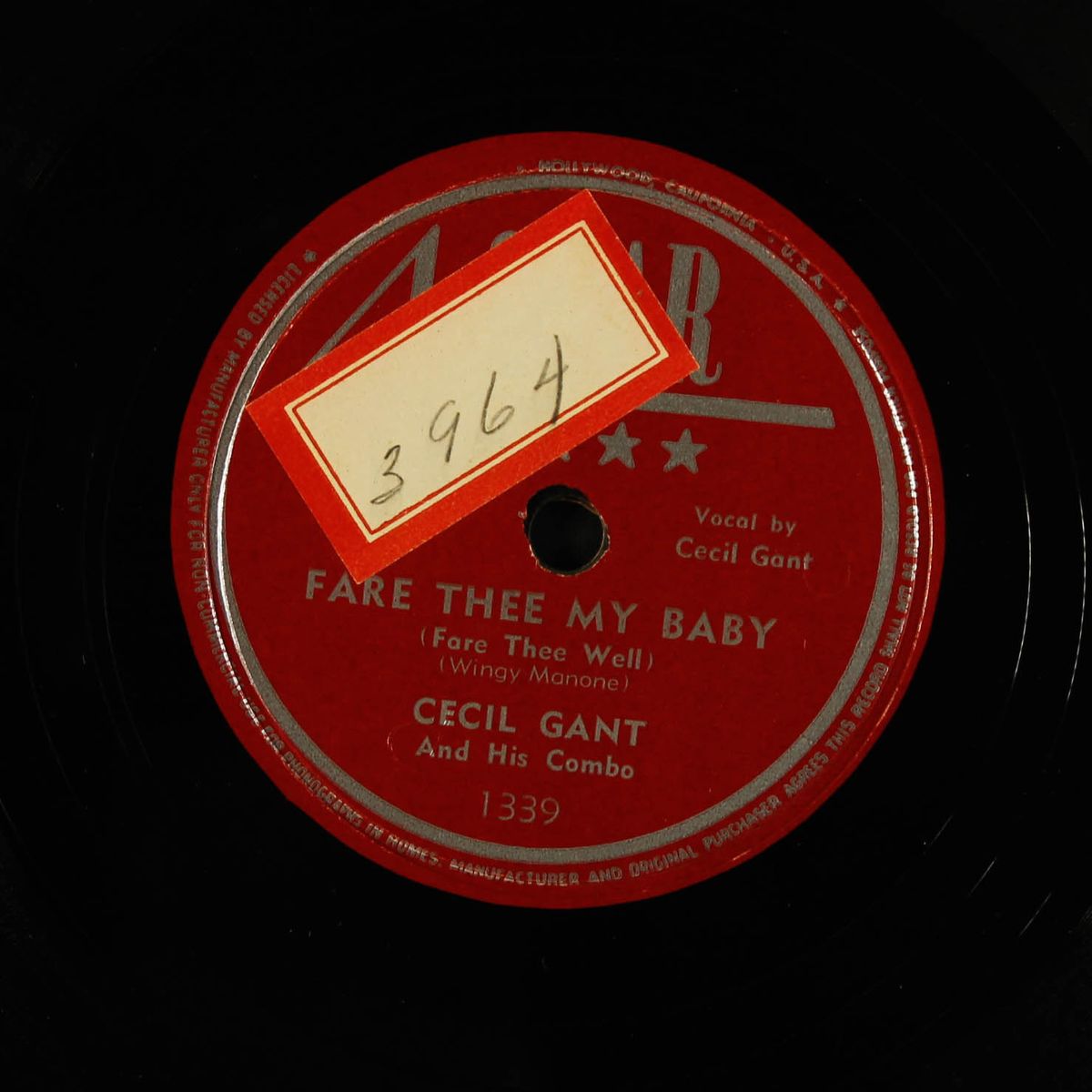 i'll remember you / fare thee my baby by CECIL GANT