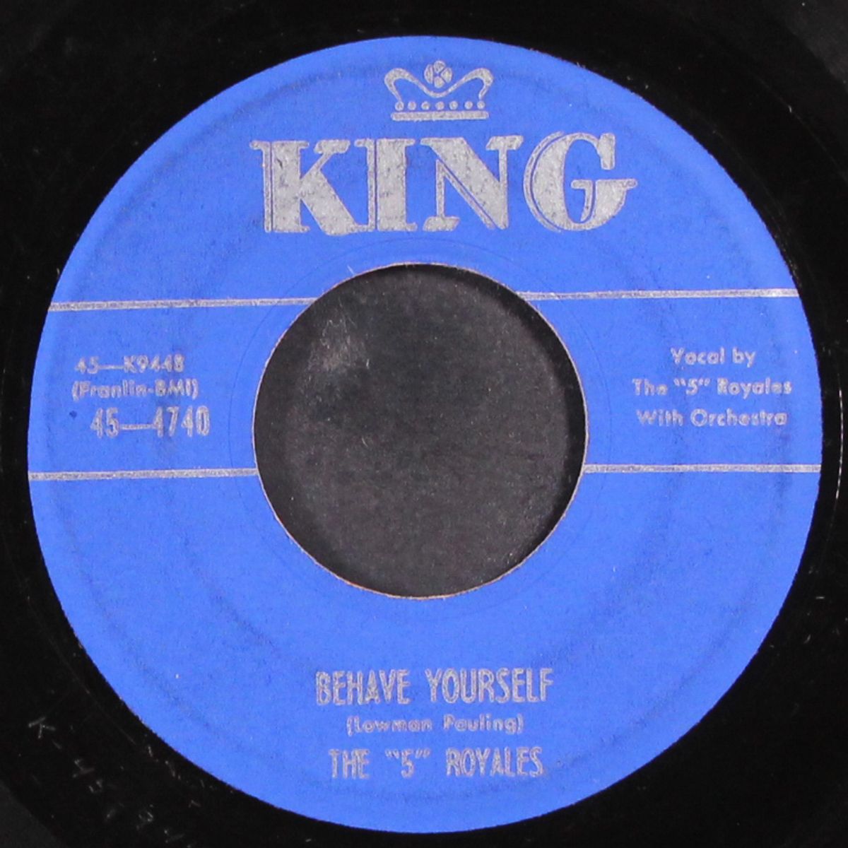 i'm gonna run it down / behave yourself by FIVE ROYALES