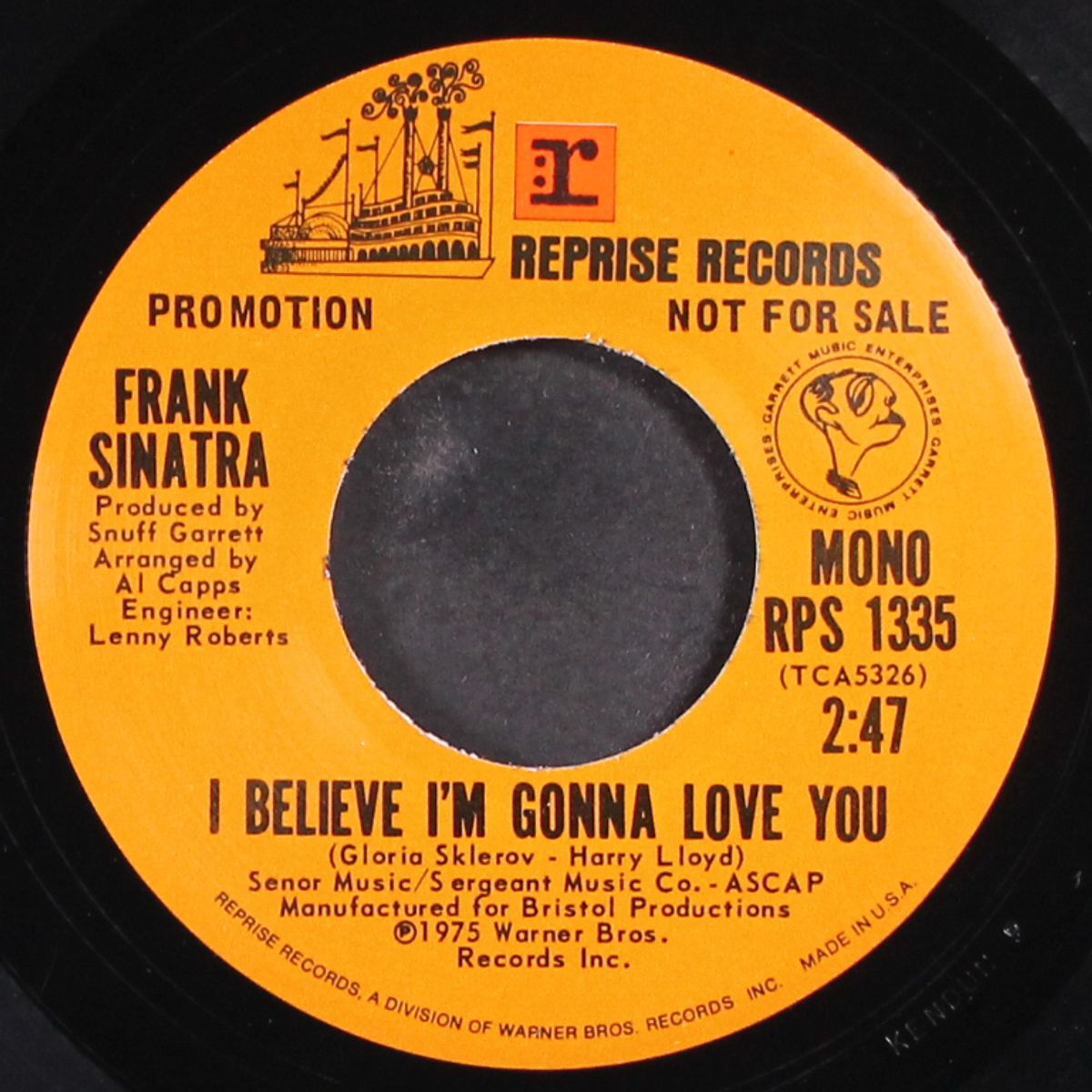 i believe i'm gonna love you / mono by FRANK SINATRA
