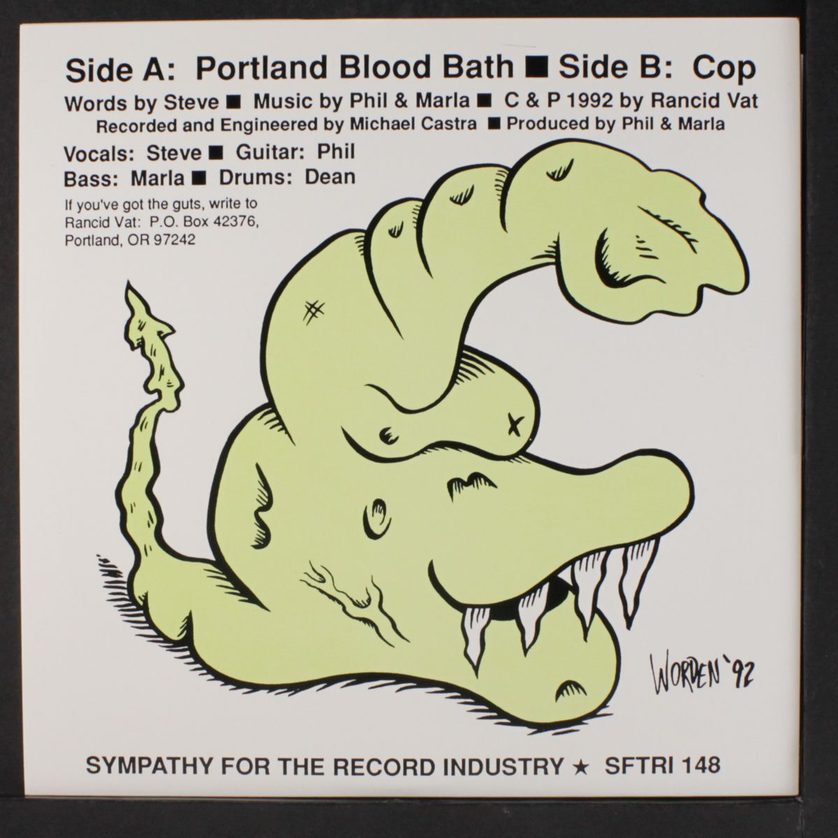 portland blood bath / cop by RANCID VAT