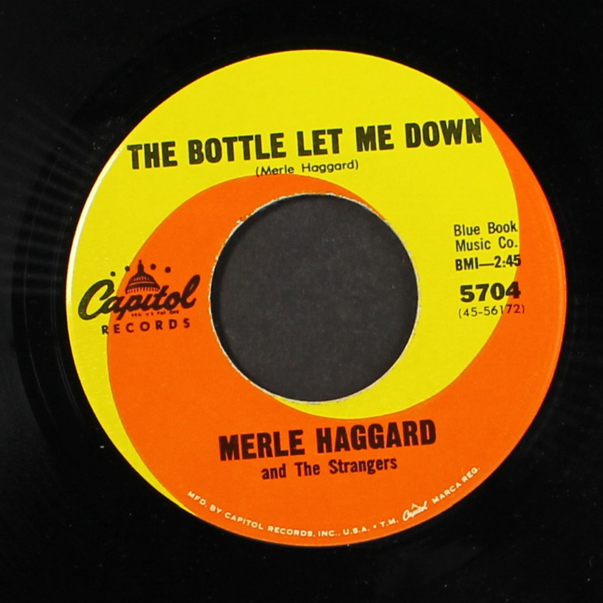 the bottle let me down by MERLE HAGGARD