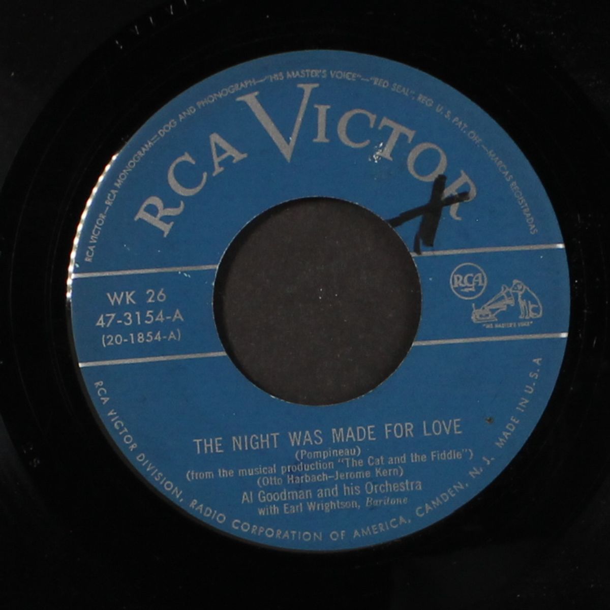the night was made for love by AL GOODMAN