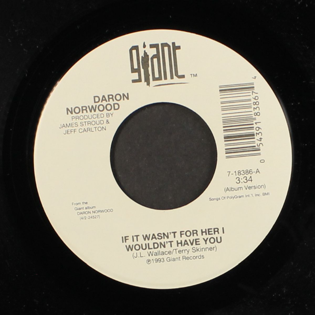 if it wasn't for her i wouldn't have you by DARON NORWOOD