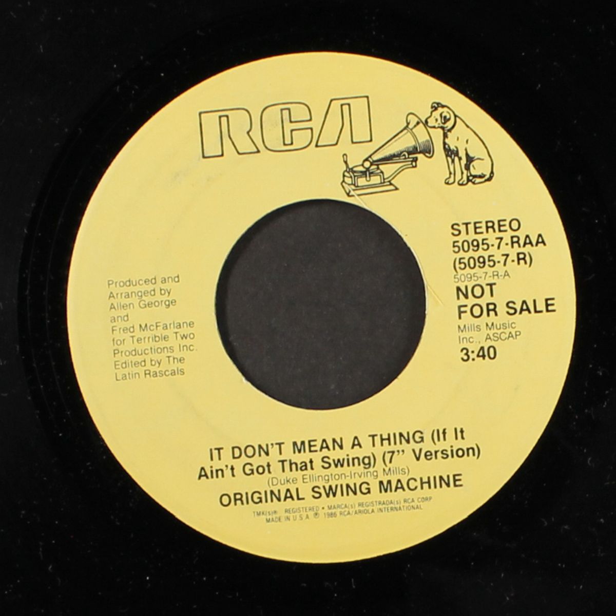 it don't mean a thing by ORIGINAL SWING MACHINE