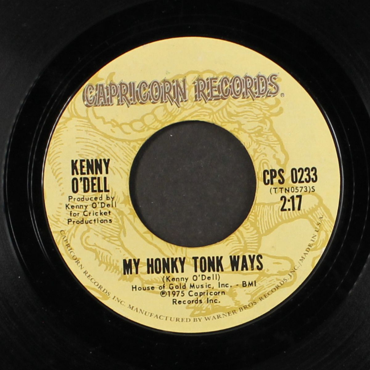 my honly tonk ways by KENNY O'DELL