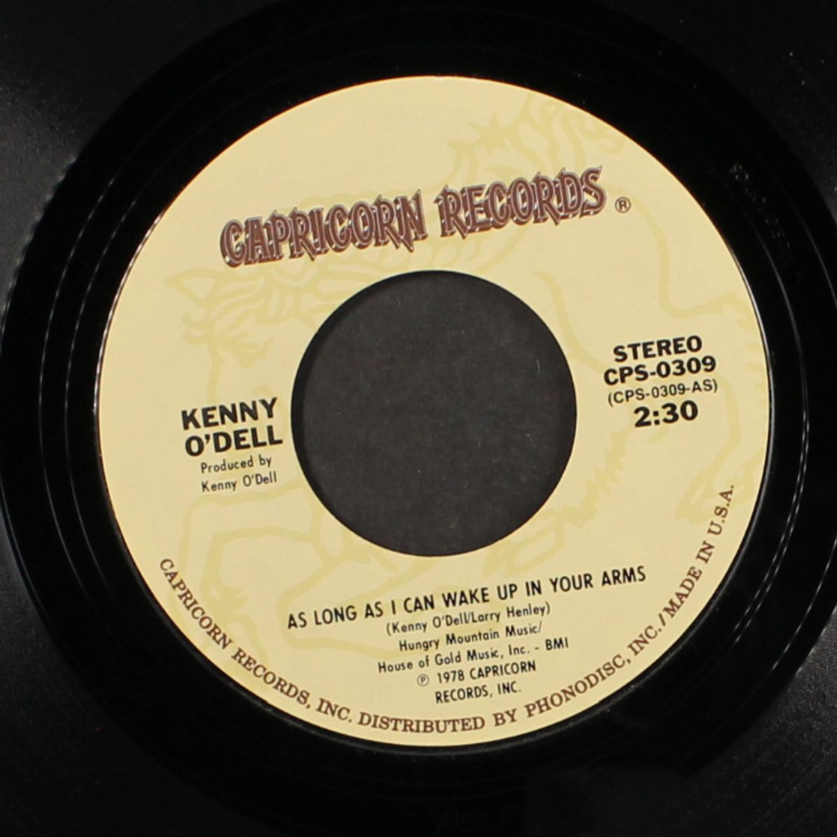 as long as i can wake up in your arms by KENNY O'DELL