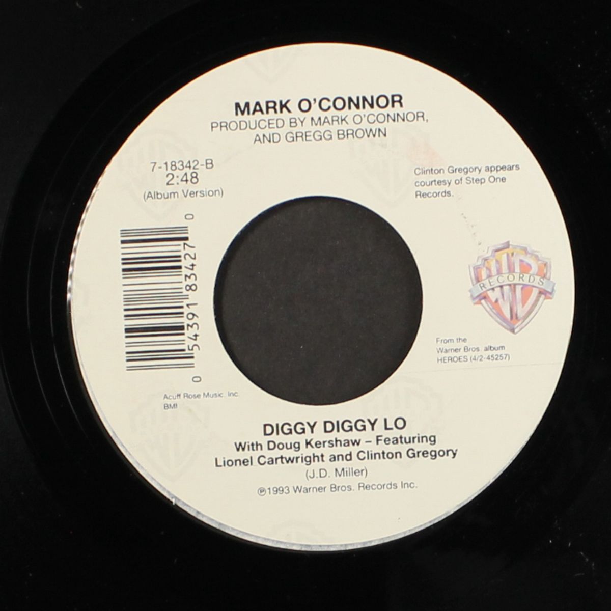 the devil comes back to georgia / diggy diggy lo by MARK O'CONNOR