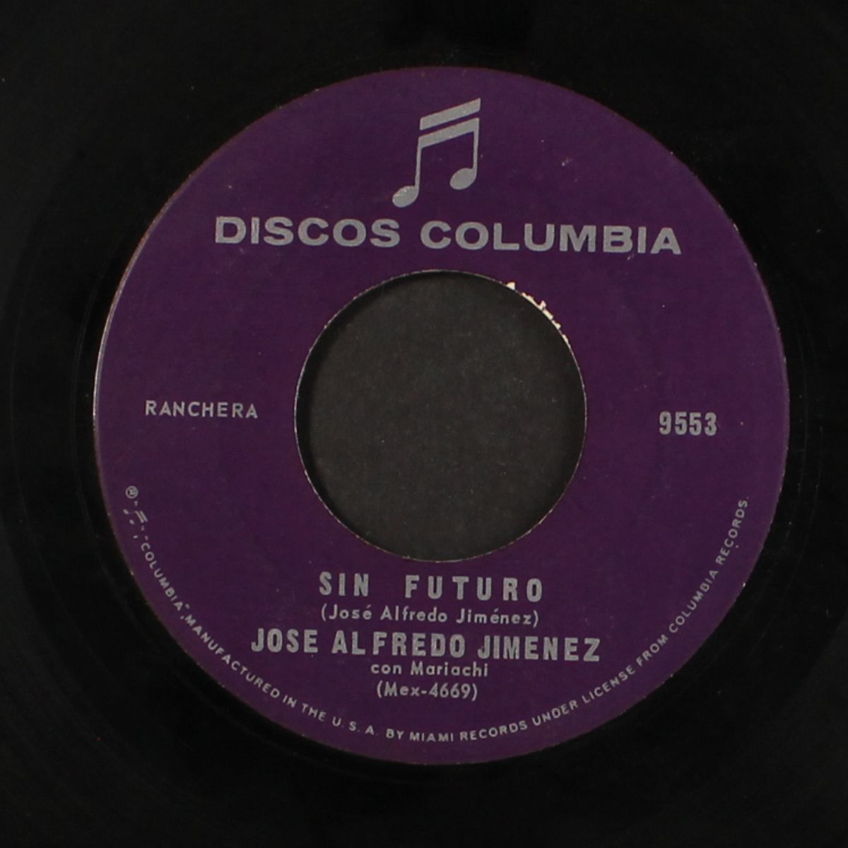 hay un momento / sin futuro by JOSE ALFREDO JIMENEZ