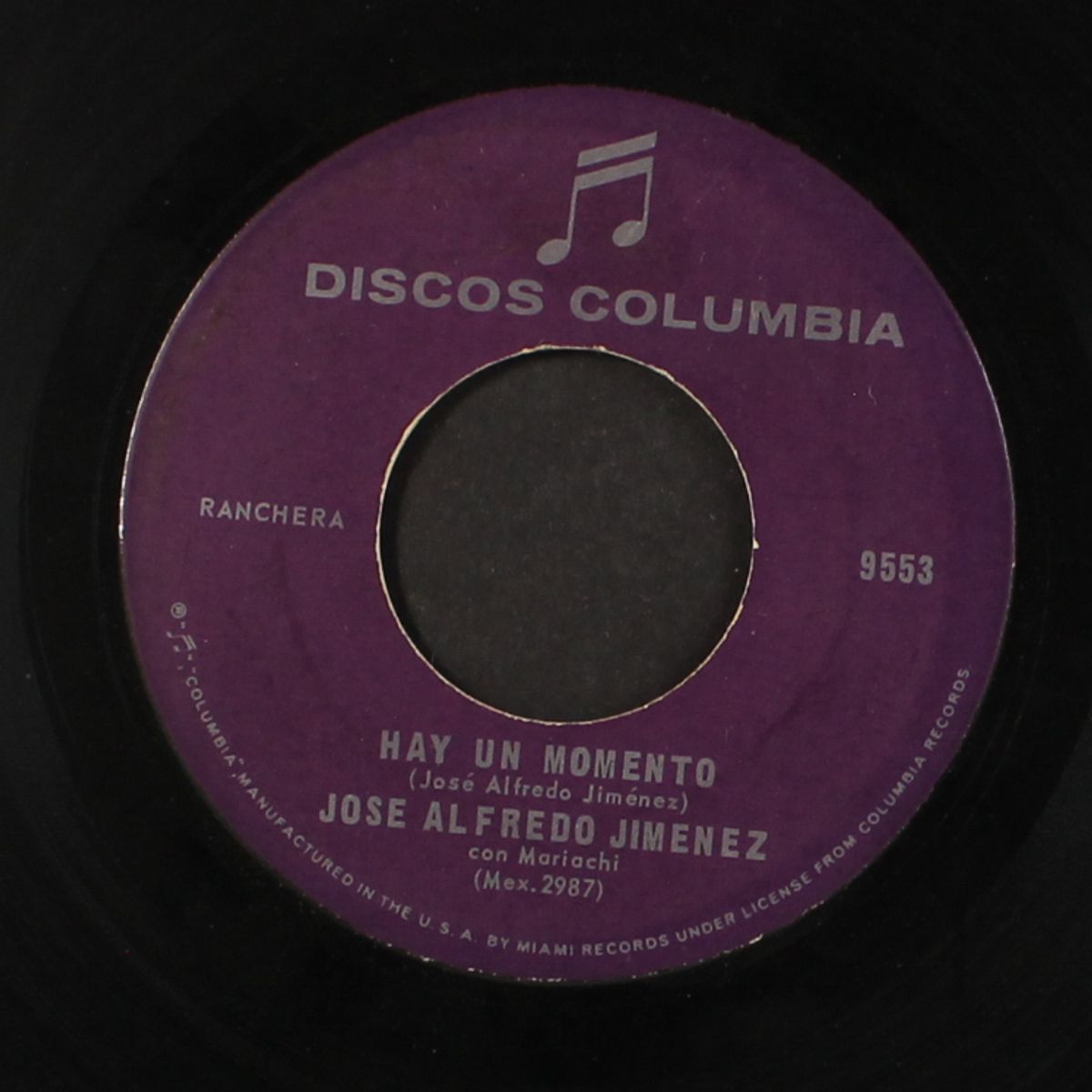 hay un momento / sin futuro by JOSE ALFREDO JIMENEZ