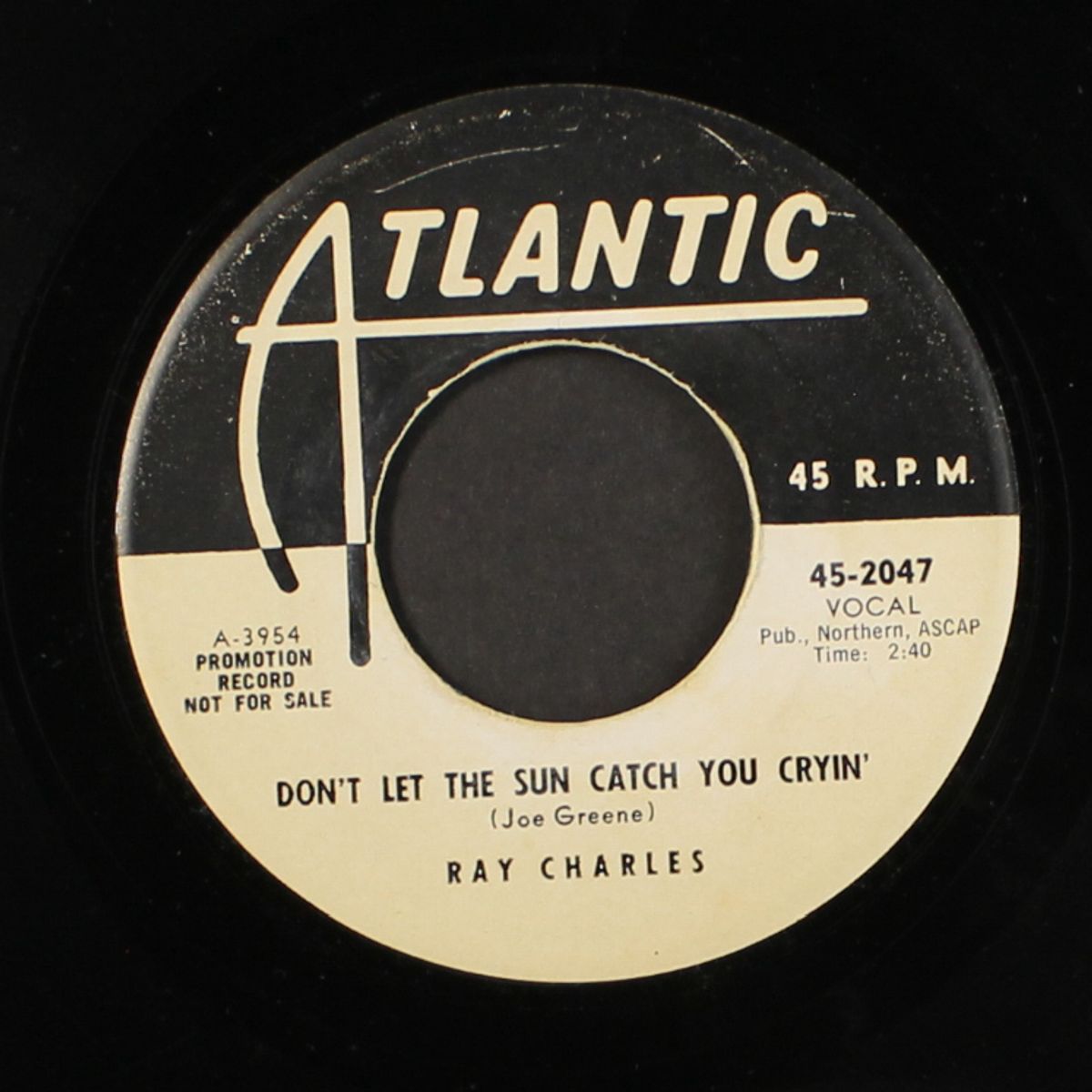 let the good times roll / don't let the sun catch you cryin' by RAY CHARLES