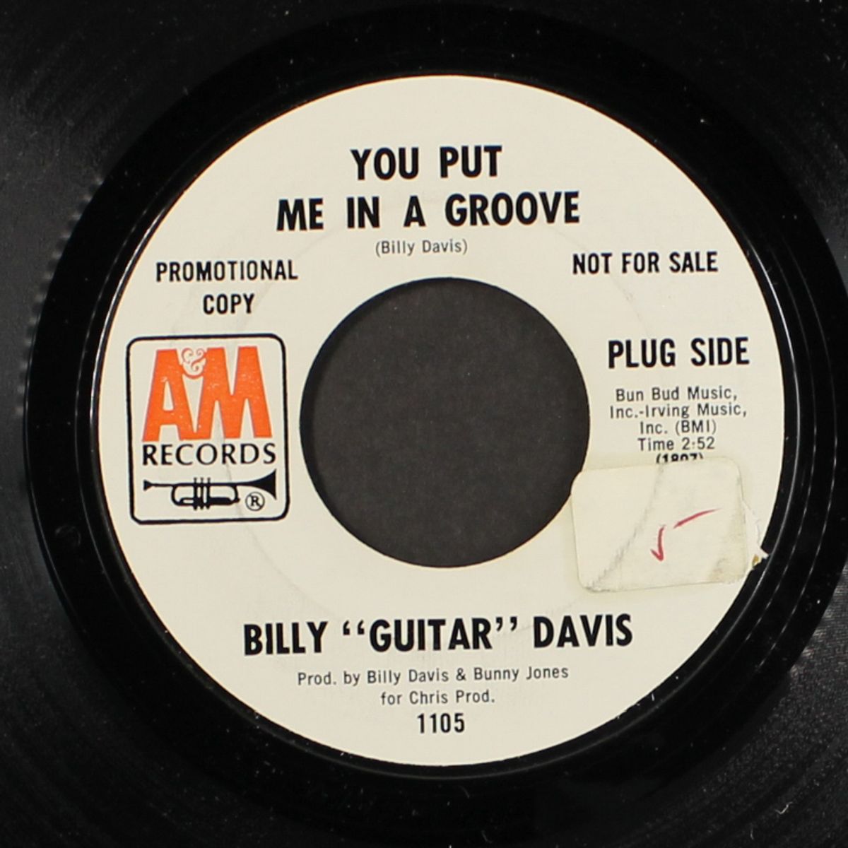 as i grow old / you put me in a groove by BILLY 'GUITAR' DAVIS