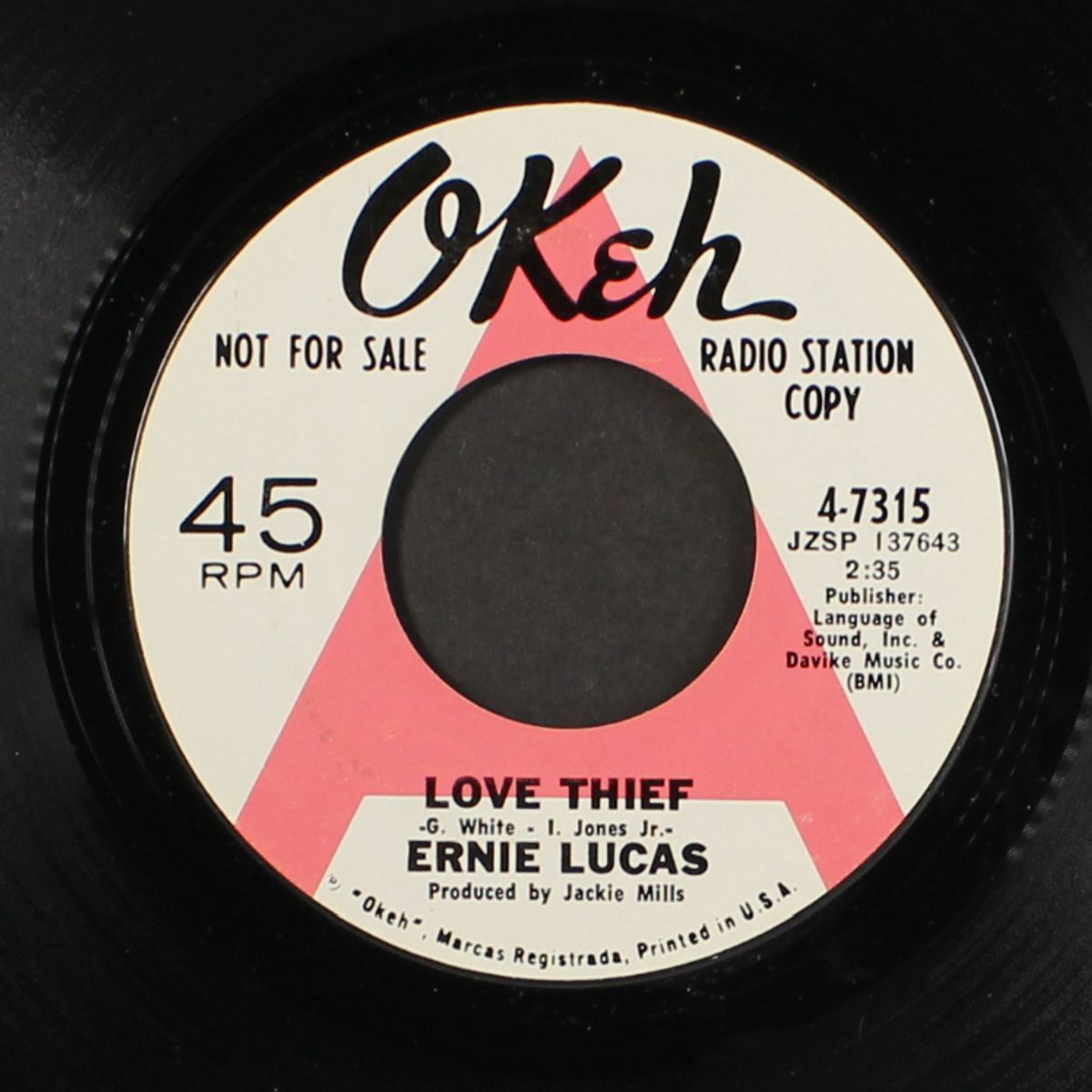 what would i do without you / love thief by ERNIE LUCAS