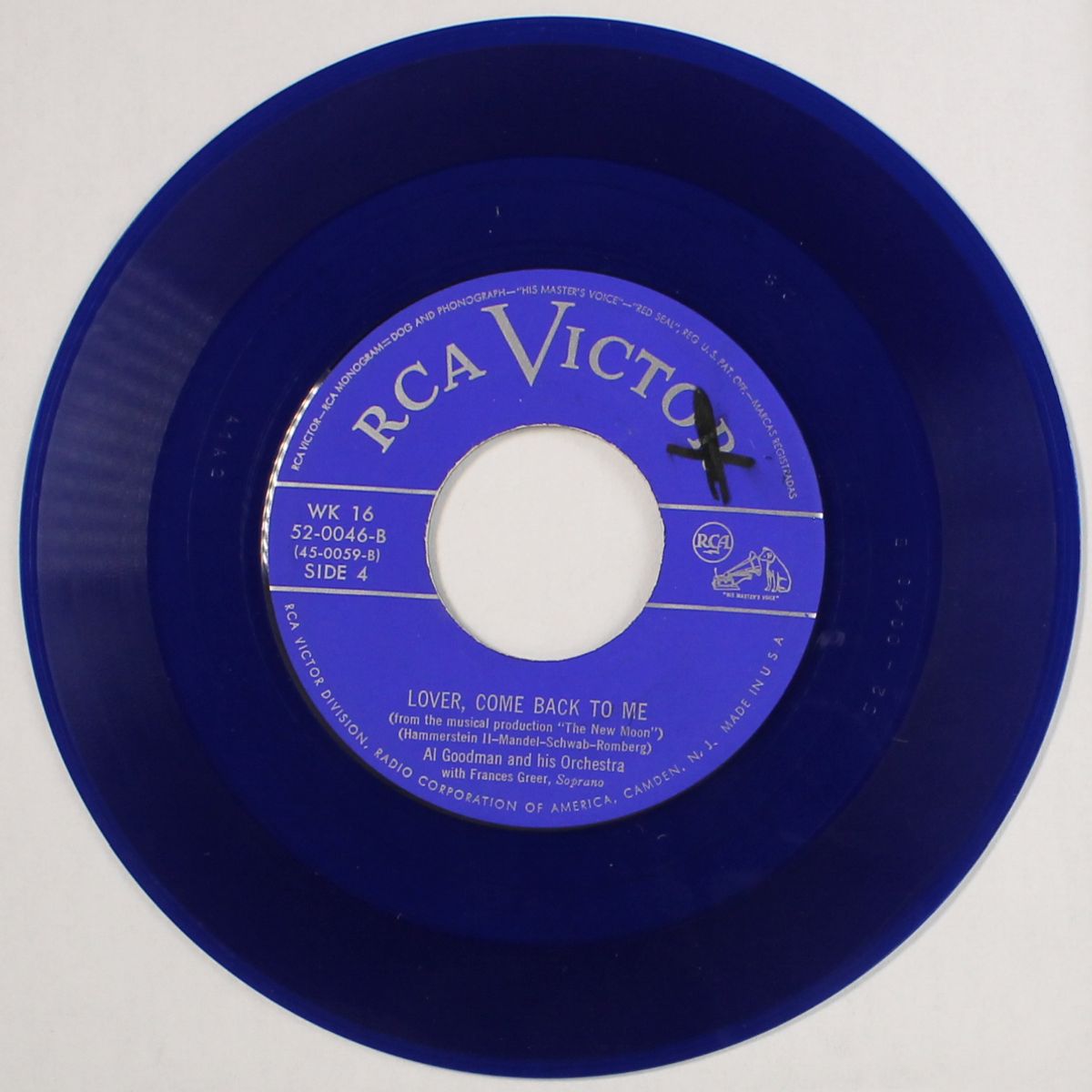 the girl on the prow / lover come back to me by AL GOODMAN