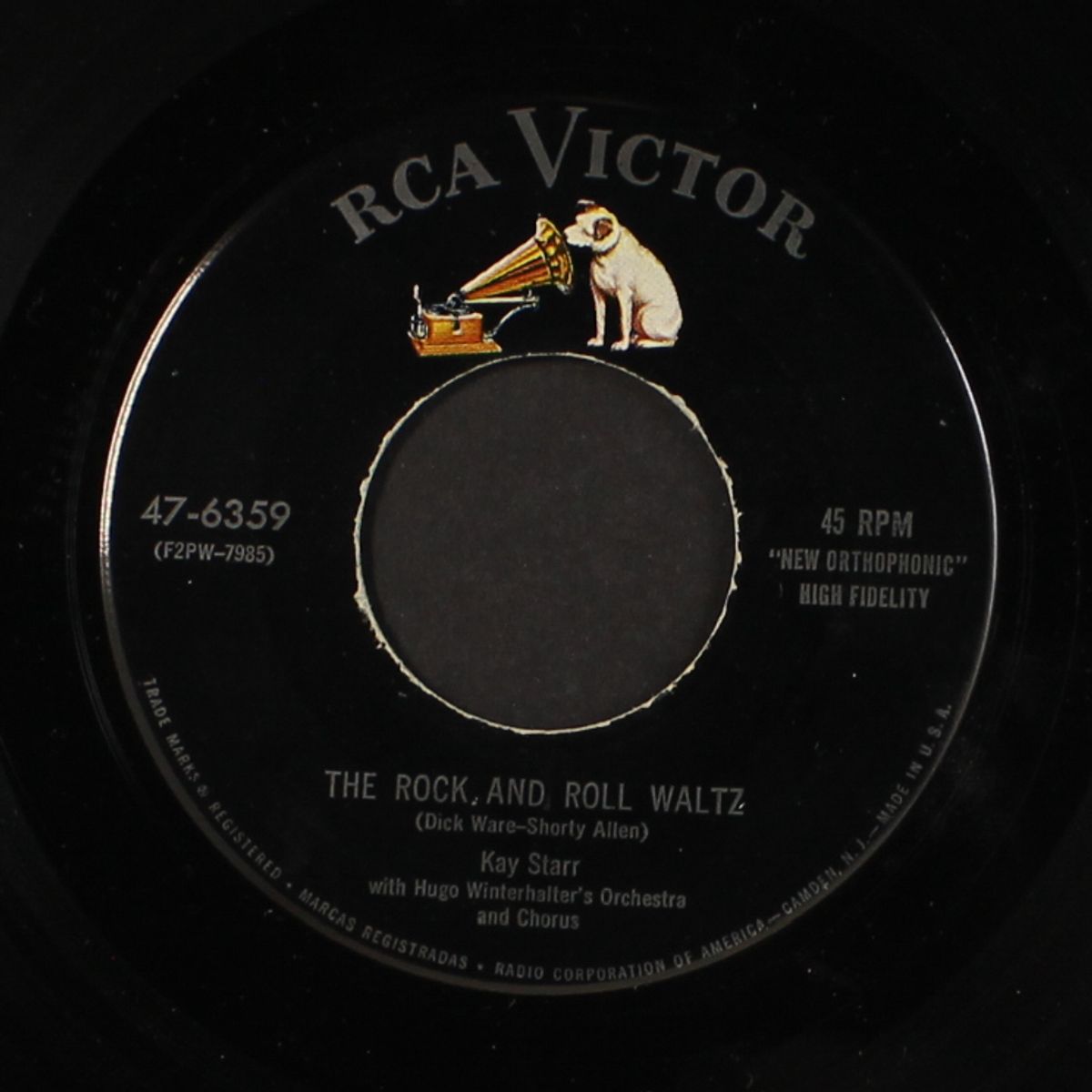 the rock and roll waltz / i've changed my mind a thousand times by KAY STARR