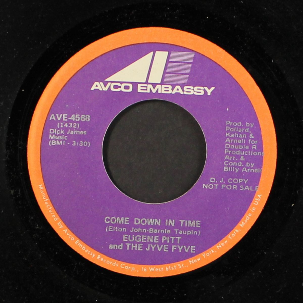 come down in time / same by EUGENE PITT & JYVE FYVE