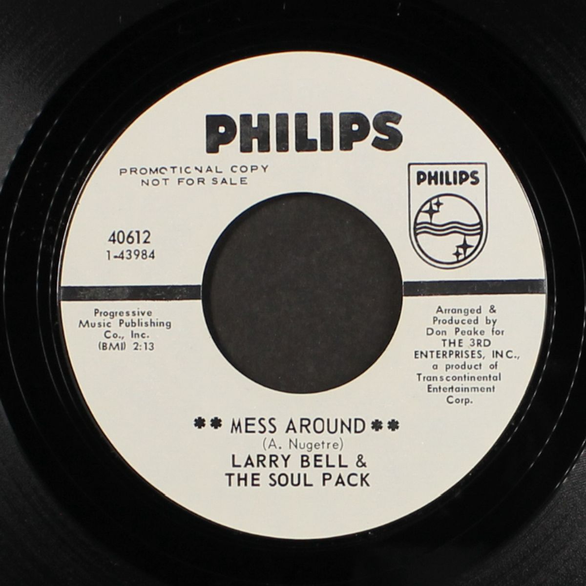 experienced / mess around by LARRY BELL & SOUL PACK