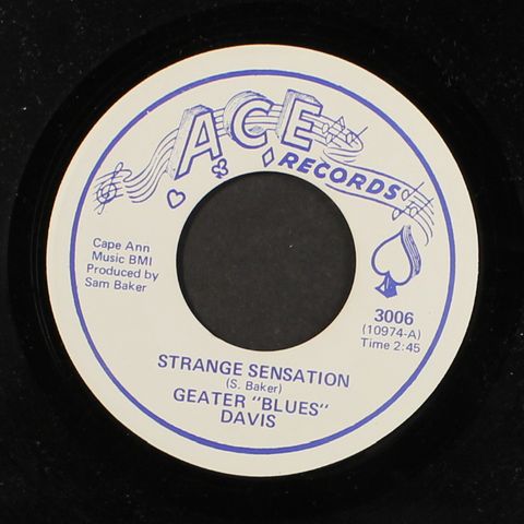 GEATER 'BLUES' DAVIS