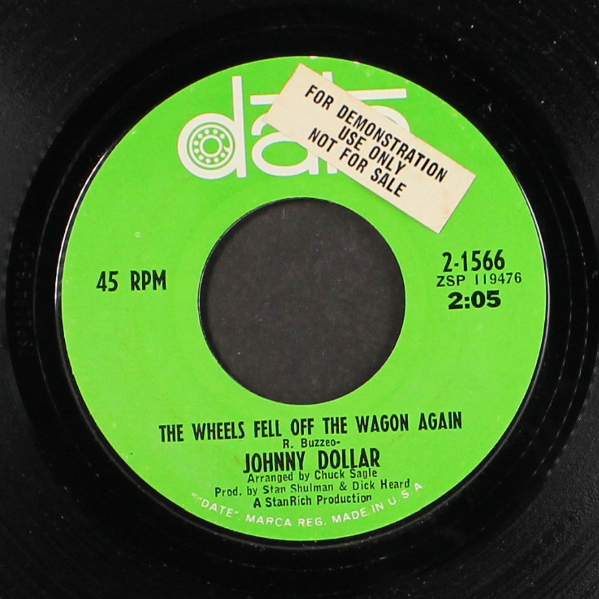 the wheels fell off the wagon again / same by JOHNNY DOLLAR