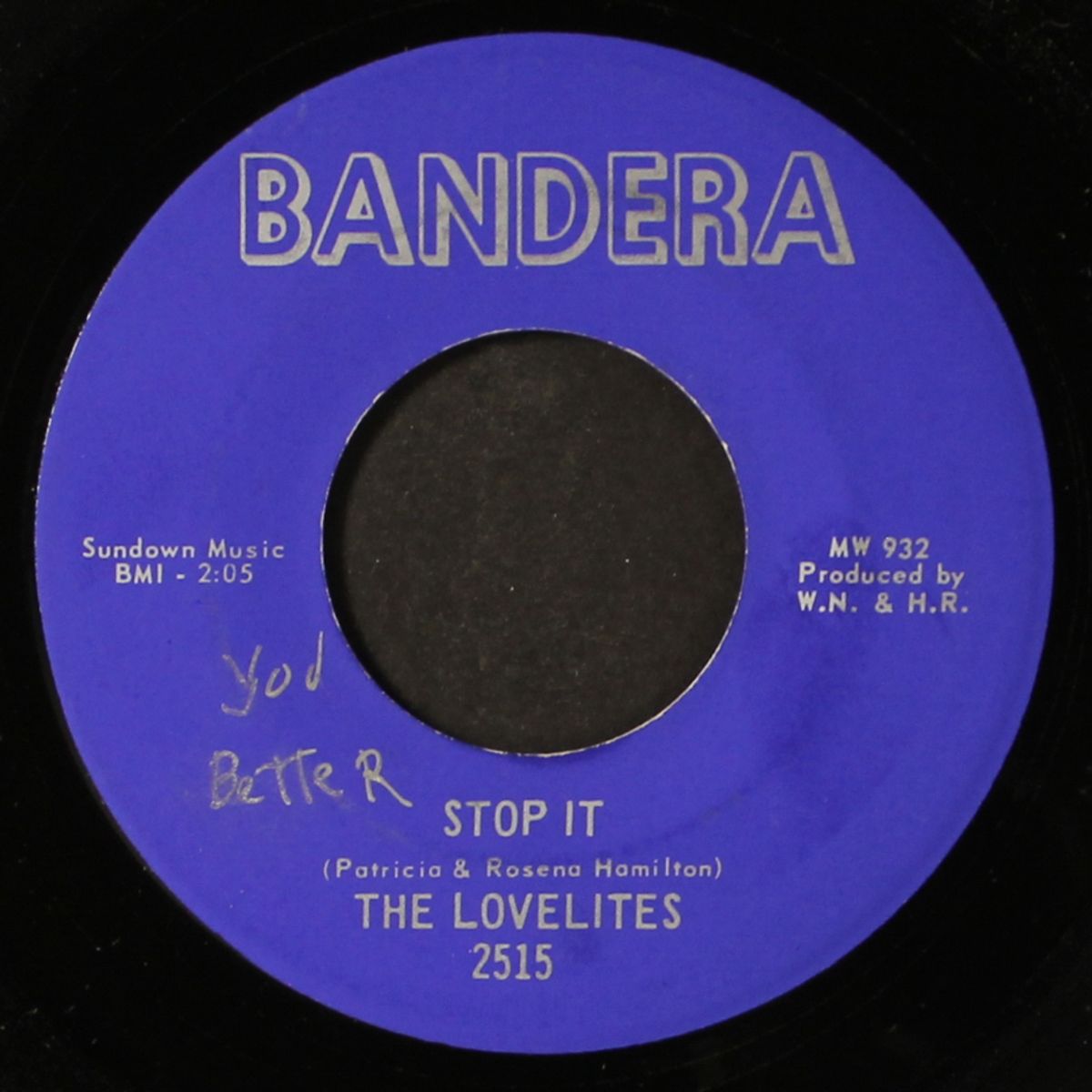 i found me a lover / you better stop it by LOVELITES
