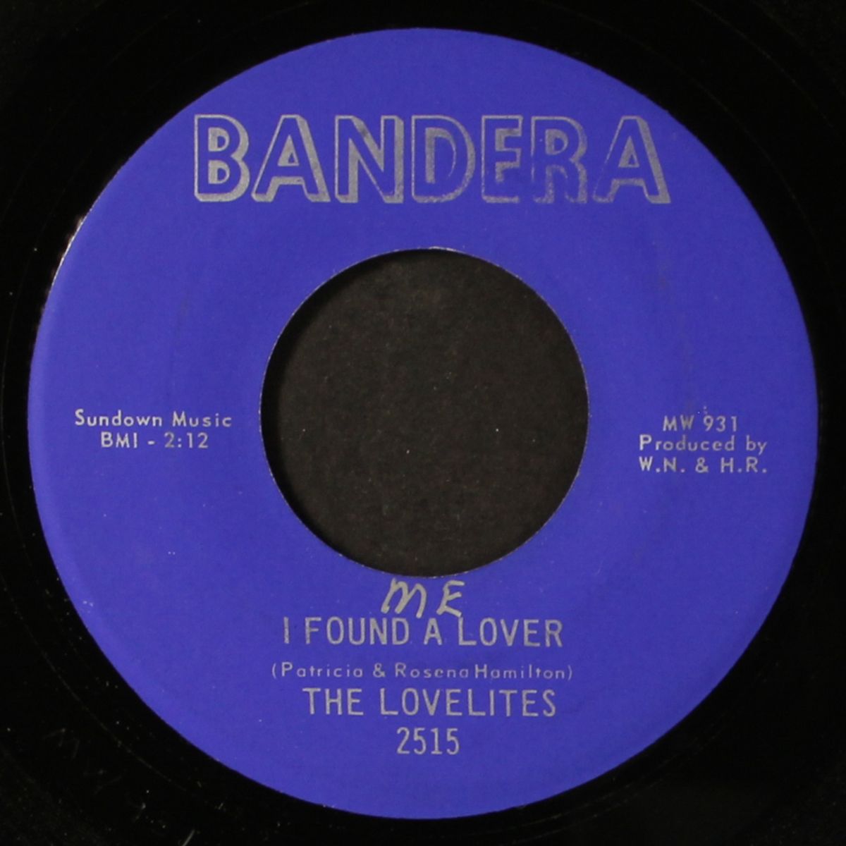 i found me a lover / you better stop it by LOVELITES