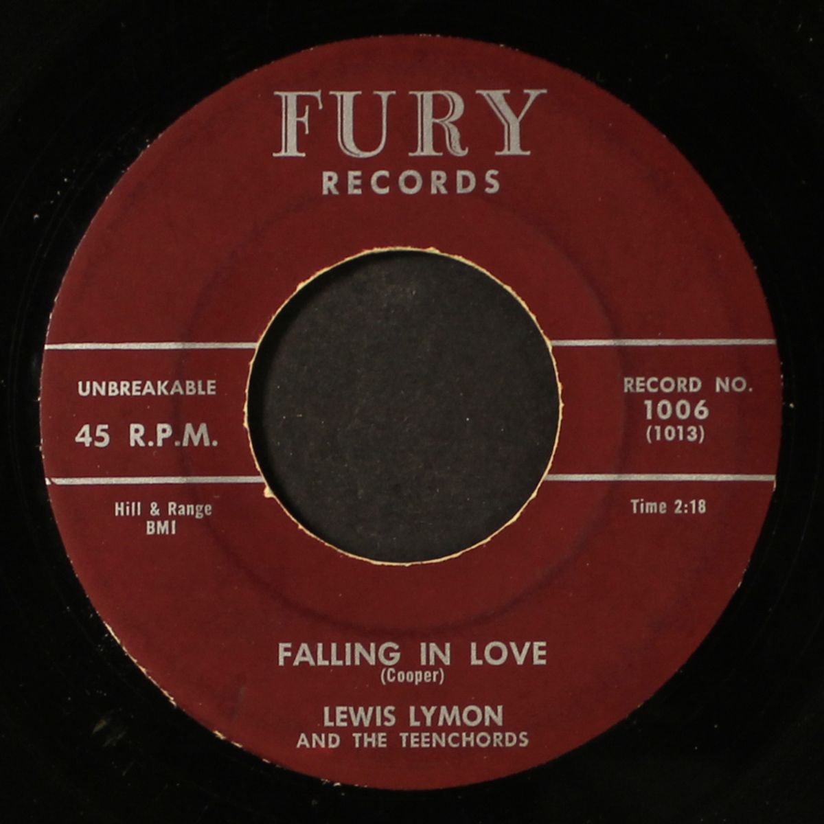 i'm not too young to fall in love / falling in love by LEWIS LYMON & TEENCHORDS