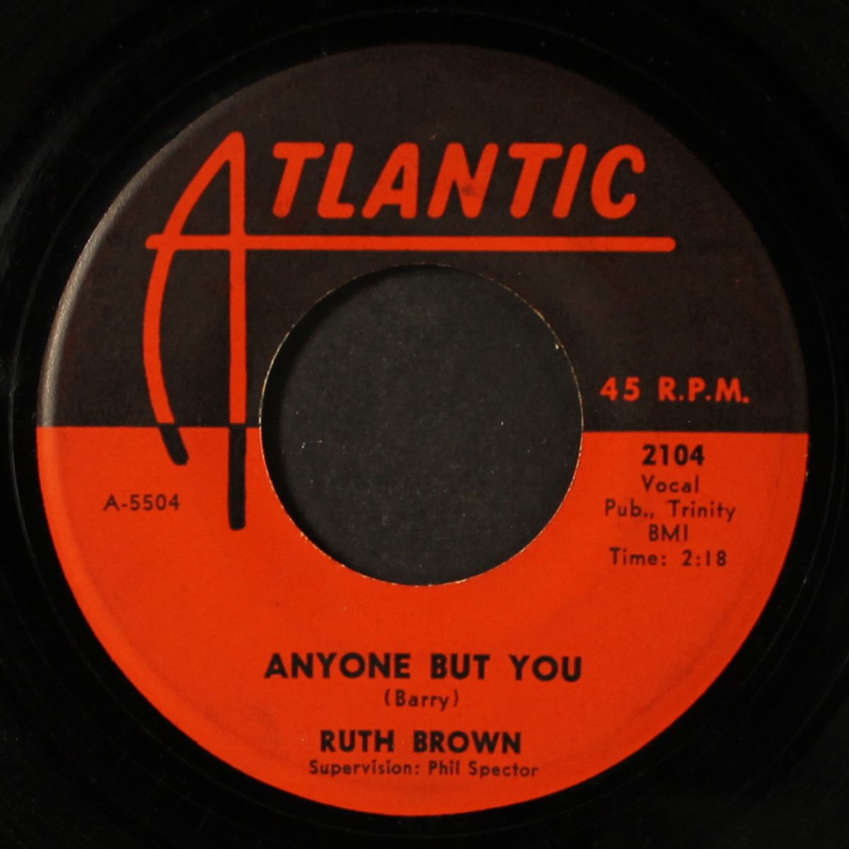 anyone but you / it tears me all to pieces by RUTH BROWN