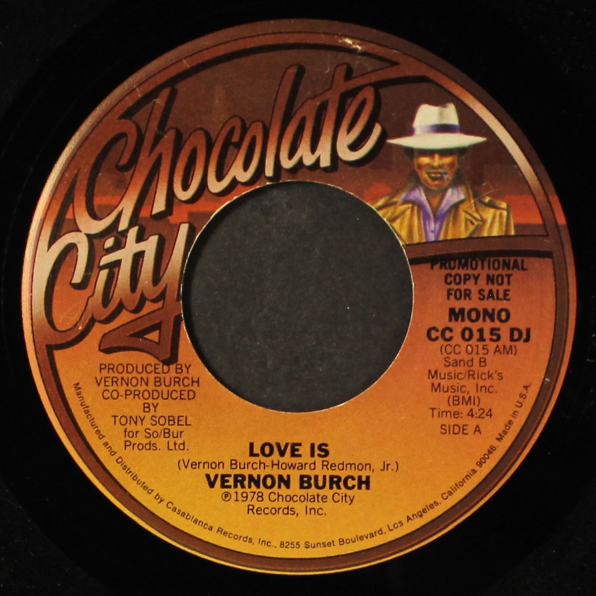 love is / mono by VERNON BURCH