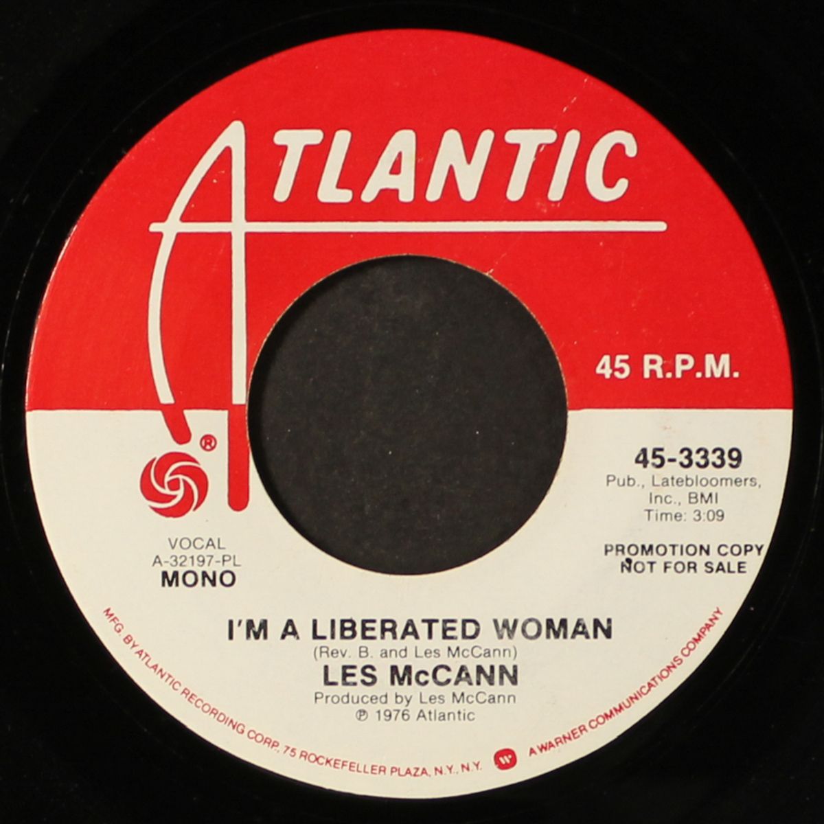 i'm a liberated woman / mono by LES MCCANN